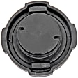 99979 Help Series Power Steering Reservoir Cap - Black, Plastic, Sold individually