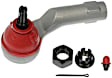 TO85021RD Front, Driver Side, Outer Tie Rod End