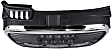 2005-2009 Audi A4 - Grille Assembly, Chrome Shell with Gray Insert