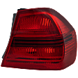 2007-2008 BMW 335i - Passenger Side, Outer Tail Light, without Bulb, Halogen, Red Lens, Base Model, Sedan