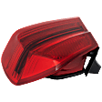 2007-2008 BMW 335i - Passenger Side, Outer Tail Light, without Bulb, Halogen, Red Lens, Base Model, Sedan