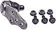 BJ55025XL Front, Driver or Passenger Side, Lower Ball Joint Premium Chassis Series