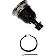 BJ69076XL Front, Driver or Passenger Side, Upper Ball Joint Premium Chassis Series
