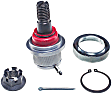 BJ82295RD Front, Driver or Passenger Side, Lower Ball Joint Premium Chassis Series