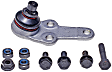 BJ86305XL Front, Driver or Passenger Side, Lower Ball Joint Premium Chassis Series