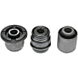 BK901505PR Steering Knuckle Bushing - Elastomer and steel, Direct Fit, Set of 3
