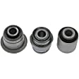 BK901505PR Steering Knuckle Bushing - Elastomer and steel, Direct Fit, Set of 3
