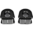 BSK67519PR Rear, Driver and Passenger Side Sway Bar Bushing, Set of 2, Premium Chassis Series