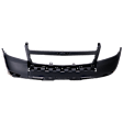 Front Primed Bumper Cover, For Models With Off Road Package, With Fog Light Holes, Without Parking Aid Sensor Holes