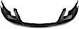 Front Primed Bumper Cover, Without Headlight Washer and Molding Holes, CAPA CERTIFIED