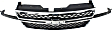 2006 Chevrolet Silverado 1500 SS - Grille, Chrome Shell with Textured Black Insert, For Models With Dale Earnhardt Package