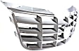 2011 Cadillac DTS Platinum - Grille, Chrome, For Models Without Adaptive Cruise Control