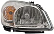 Passenger Side Headlight, with Bulb, Halogen, LS/LT/Sport/SS Models, Smoked Lens, with Bracket