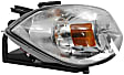 Passenger Side Headlight, with Bulb, Halogen, LS/LT/Sport/SS Models, Smoked Lens, with Bracket