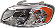 Driver Side Halogen Headlight, Without bulb(s), OE Replacement, Sedan, CAPA Certified