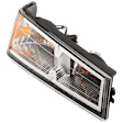 Passenger Side Halogen Corner Light, With bulb(s)