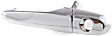 Front, Driver Side Chrome Exterior Door Handle, With Key Hole