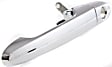 Front, Driver Side Chrome Exterior Door Handle, With Key Hole