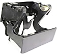 2008 GMC Sierra 3500 HD - Tailgate Handle, For Models With Non-Locking Tailgate, Textured Black, Plastic, Without Camera Hole, Without Key Hole