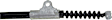 C660076 Parking Brake Cable First Stop Series
