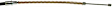 C660175 Parking Brake Cable First Stop Series