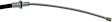 C660257 Parking Brake Cable First Stop Series