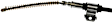 C660685 Parking Brake Cable First Stop Series