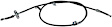 C661068 Parking Brake Cable First Stop Series