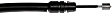 2009 Chevrolet Avalanche - Parking Brake Cable, 6.0L 8Cyl, With RPO Code JNC (Push To Release Parking Brake Pedal)