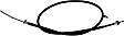 C661113 Parking Brake Cable First Stop Series