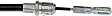 C661191 Parking Brake Cable First Stop Series