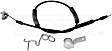 C661257 Parking Brake Cable First Stop Series