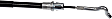 C661269 Parking Brake Cable First Stop Series