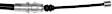 C661283 Parking Brake Cable Crew Cab Pickup First Stop Series