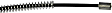 C92293 Parking Brake Cable First Stop Series