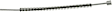 1967 Plymouth Satellite - Parking Brake Cable