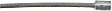 1967 Chevrolet Camaro - Parking Brake Cable, 6.5L 8Cyl, With Front Drum, 77.75 In. Length