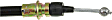 C92515 Parking Brake Cable First Stop Series