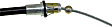 C92945 Parking Brake Cable First Stop Series