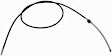 1980 Dodge W200 - Parking Brake Cable, 5.2L 8Cyl