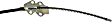 C93228 Parking Brake Cable First Stop Series