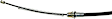 1985 Jeep CJ7 - Parking Brake Cable, 4.2L 6Cyl