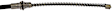 C93333 Parking Brake Cable First Stop Series