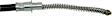 C93518 Parking Brake Cable First Stop Series