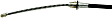 C93591 Parking Brake Cable First Stop Series