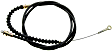 1984 Toyota Pickup - Parking Brake Cable, Standard Cab Pickup, 2.4L 4Cyl,  WD