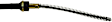 C93828 Parking Brake Cable First Stop Series