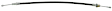 C93867 Parking Brake Cable First Stop Series
