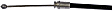 C93876 Parking Brake Cable First Stop Series