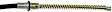 C93900 Parking Brake Cable First Stop Series